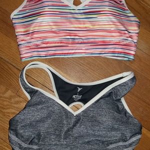 OLD NAVY ACTIVE SPORTS BRAS SIZE MEDIUM